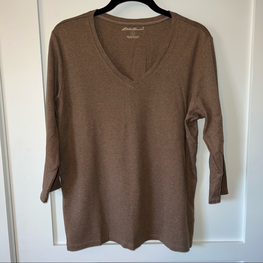 Eddie Bauer 3/4 Women’s V Neck